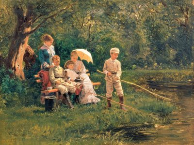 Mittagssonne von Wladimir Jegorowitsch Makowski