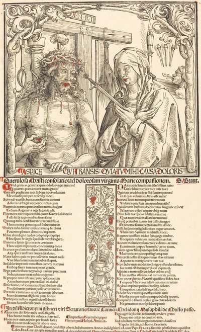 Der Schmerzensmann und Mater Dolorosa von Wolf Traut