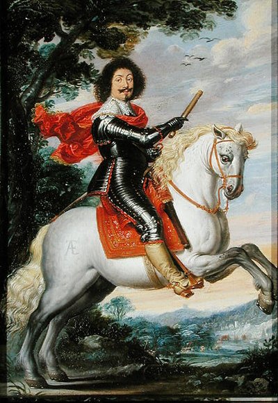 Ein Reiterporträt eines Gentlemans von Wolfgang Heimbach