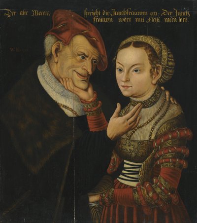 Die ungleichen Liebenden von Wolfgang Krodel