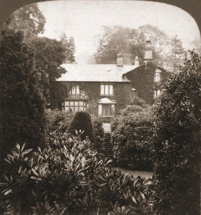 Rydal Mount, William Wordsworths Haus, Lake District, England, 1903 von Works and Sun Sculpture Studios