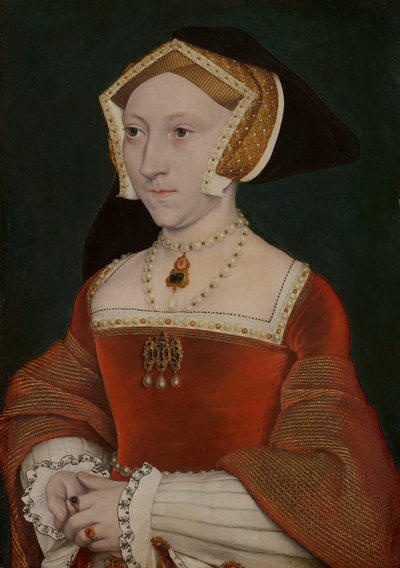 Porträt von Jane Seymour (1509?-1537) von Workshop of Hans Holbein the Younger