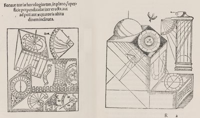 Horologiographia, nach der vorherigen Ausgabe von Sebast. Munsterum, 1533 von Workshop of Hans Holbein the Younger