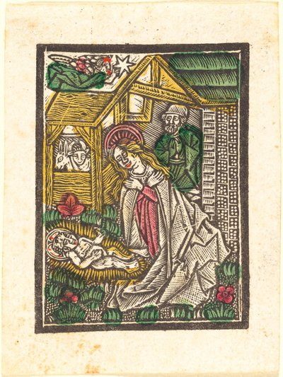 Die Geburt Christi von Workshop of Master of the Aachen Madonna