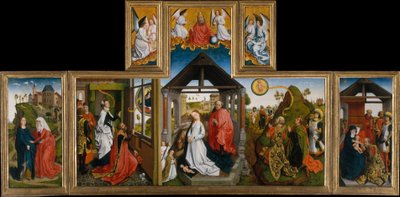 Die Geburt Christi von Workshop of Rogier van der Weyden