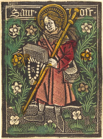 Heiliger Jost von Workshop of the Master of the