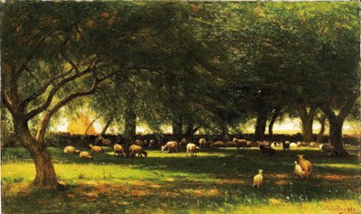 Mittag im Obstgarten von Worthington Whittredge