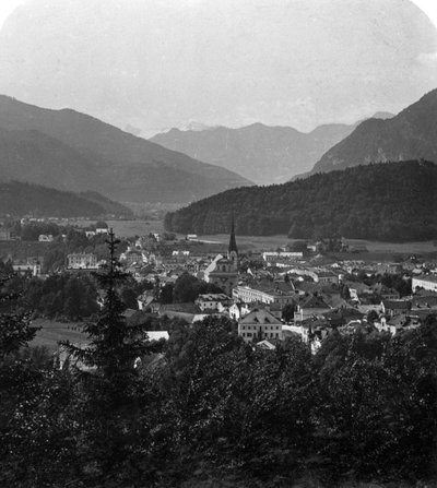 Bad Ischl, am Fuße des Hohen Dachsteins, Salzkammergut, Österreich, ca. 1900er Jahre von Wurthle and Sons