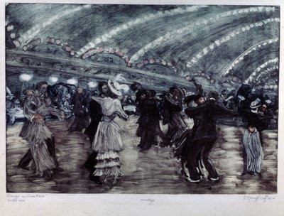 Der Tango im Luna Park von Yelisaveta Sergeyevna Kruglikova