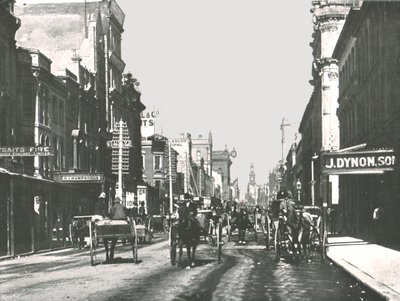 George Street, Sydney, Australien, 1895 von York and Son