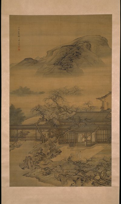 Frühling im Han-Palast ankommend von Yuan Jiang