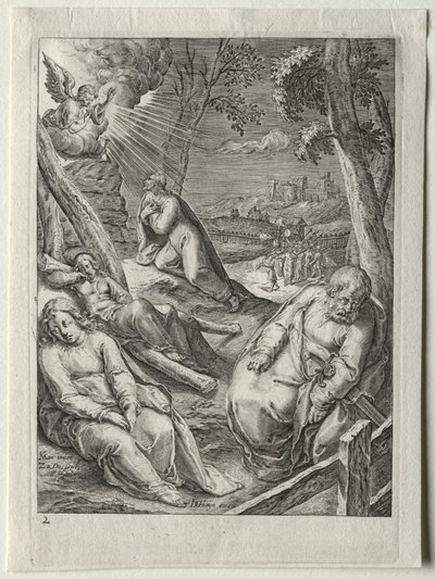 Passionsset: Christus am Ölberg von Zacharias Dolendo
