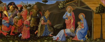 Die Anbetung der Könige von Zanobi Strozzi