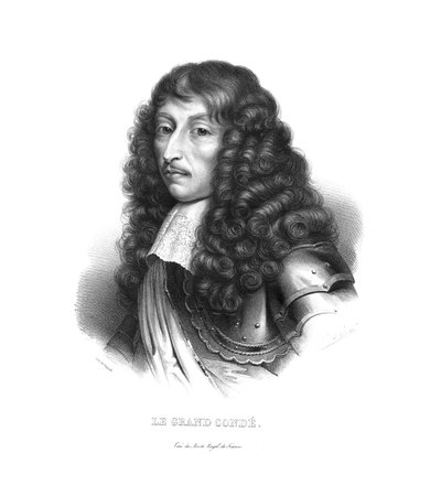 Louis de Bourbon, Prinz von Condé, ca. 1820er von Zephirin Felix Jean Marius Belliard