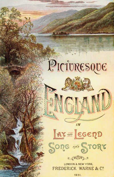 Frontispiz zum Buch Picturesque England, Its Landmarks and Historic Haunts, veröffentlicht 1891 von . .