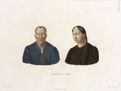 Ureinwohner von Peru von Frederick (attr. to) Barnard