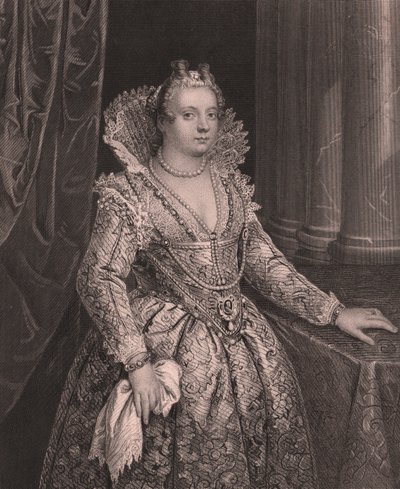 Porträt von Maria de