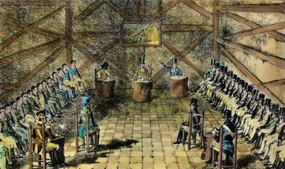 Wiedervereinigung der Carboneria 1821 von . .