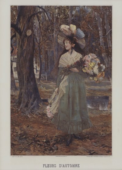 Fleurs dAutomne (Herbstblumen) von after Aime Nicolas Morot
