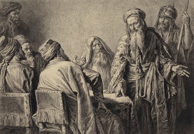 Die Diener der Hohepriester von after Albert Robida