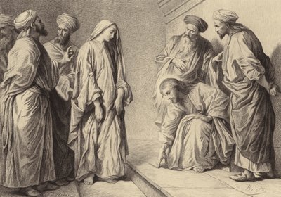 Die Ehebrecherin von after Albert Robida