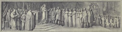 Krönung Napoleons zum König von Italien im Mailänder Dom, 23. Mai 1805 von after Andrea Appiani the Elder