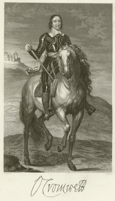 Oliver Cromwell von after Anthony van Dyck