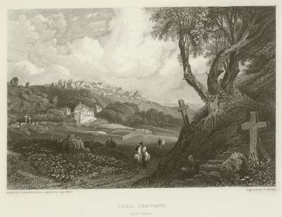 Korkkloster, in der Nähe von Sintra von after C. Stanfield