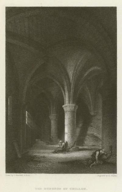 Das Verlies von Chillon von after C. Stanfield