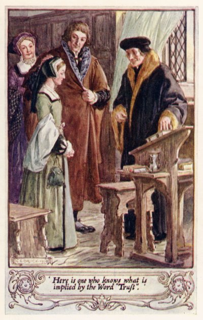 Hier ist jemand, der weiß, was Vertrauen bedeutet von after Charles Edmund Brock