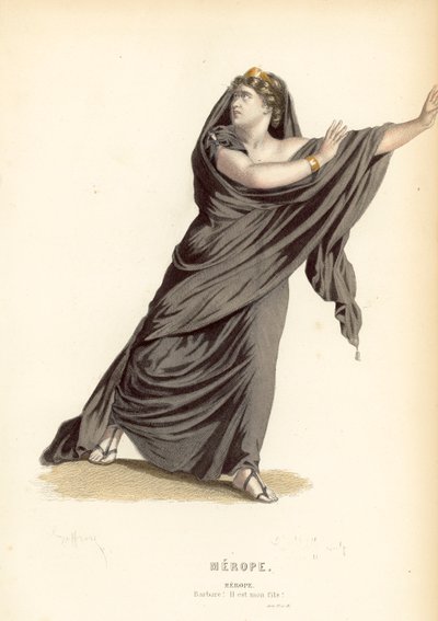 Merope von after Edmond A.F. Geffroy