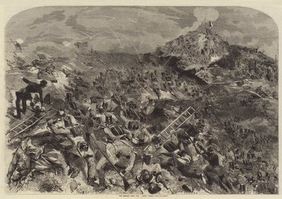 Der Angriff auf das Große Redan von after Edmond Morin