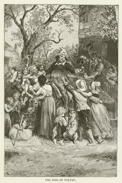 Der König von Yvetot von after Emile Antoine Bayard