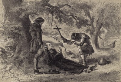Tod von Pater Marquette von after Felix Octavius Carr Darley