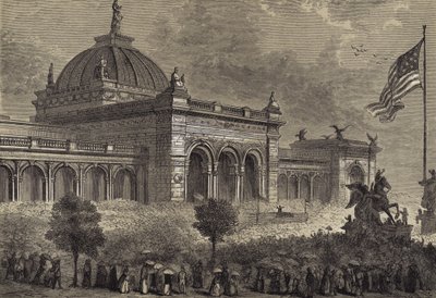 Eröffnung der Centennial-Ausstellung, 10. Mai 1876 von after Felix Octavius Carr Darley