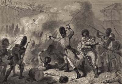 Die Briten werden bei Fort Stephenson zurückgeschlagen von after Felix Octavius Carr Darley