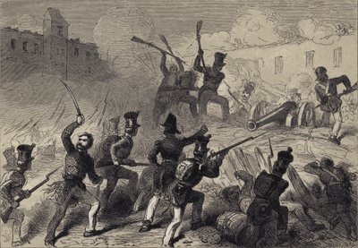 Die Einnahme von Monterey von after Felix Octavius Carr Darley