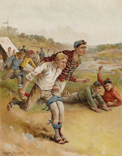 Ein Dreibeinrennen von after Frank Feller