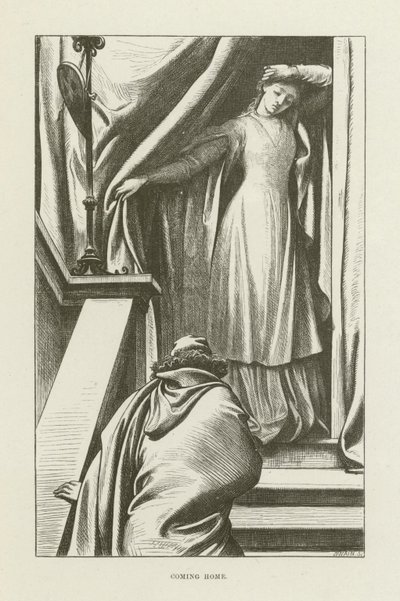 Illustration für Romola von George Eliot von after Frederic Leighton