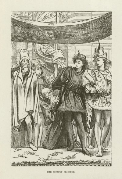 Illustration für Romola von George Eliot von after Frederic Leighton