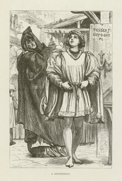 Illustration für Romola von George Eliot von after Frederic Leighton