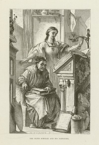 Illustration für Romola von George Eliot von after Frederic Leighton