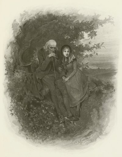 Kleine Nell und ihr Großvater von after Frederick Barnard