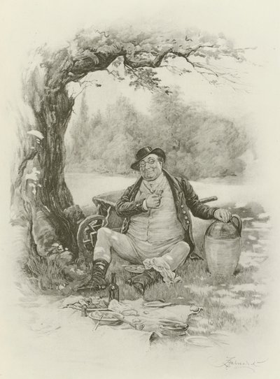 Mr. Pickwick von after Frederick Barnard