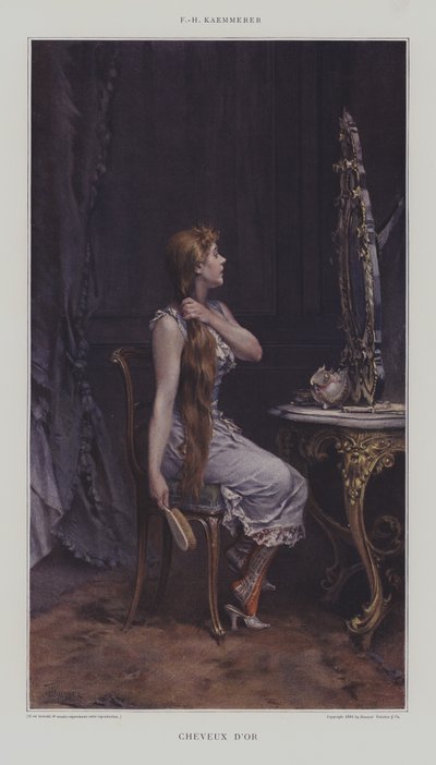 Goldenes Haar von after Frederik Hendrik Kaemmerer