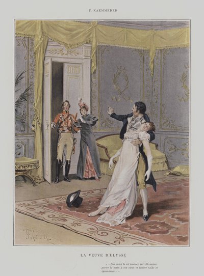 Die Witwe des Odysseus von after Frederik Hendrik Kaemmerer