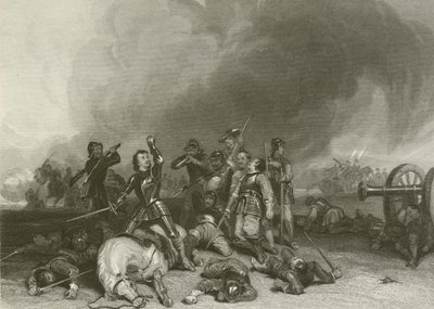 Tod des Earl of Northampton von after George Cattermole
