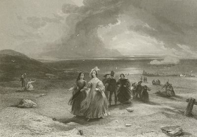 Die Königin in Burlington von after George Cattermole