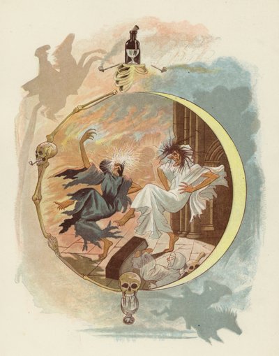 Illustration für Tam OShanter von Robert Burns von after George Cruikshank