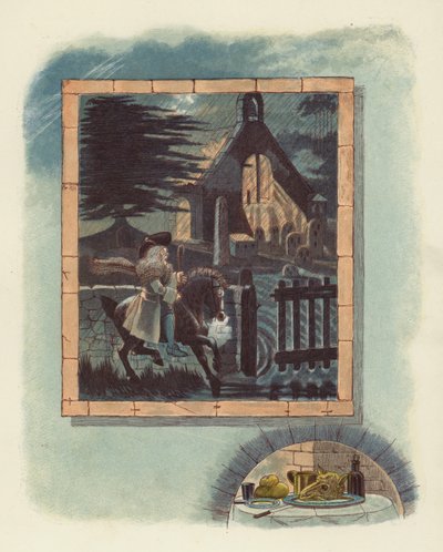 Illustration für Tam OShanter von Robert Burns von after George Cruikshank